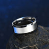 High Quality Titanium Stainless Steel Rings Black For Men Gold Silver Blue Multi Color Smart US Size 5-13