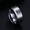 Men Black Titanium Stainless Ring Factory Direct Lover Couple Rings for Women