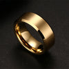 Men Black Titanium Stainless Ring Factory Direct Lover Couple Rings for Women