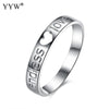 ENDLESS LOVE 925 Sterling Silver Ring for Women Love Jewelry Heart Ring Wedding Rings Men Women Statement Gift For Lovers