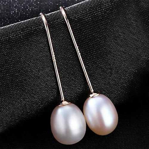 Ear Hook Pearl Earrings Natural Pearl Jewelry Dorp Earring 925 Sterling Silver Jewelry For Women Gift Dropshipping