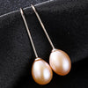 Ear Hook Pearl Earrings Natural Pearl Jewelry Dorp Earring 925 Sterling Silver Jewelry For Women Gift Dropshipping