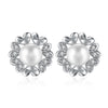 Earring KZCE110-C, shell pearring stud earrings in 5mm~6mm, fine jewelry earrings for woman, wedding gifts, friend gift