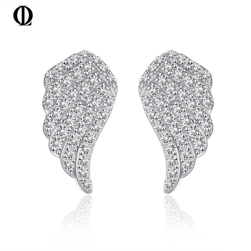 Earring of SVE062 Classic,Engagement earring, AAA clean cz 925 Stud Earrings Fashion Jewelry for Lady, best for gift