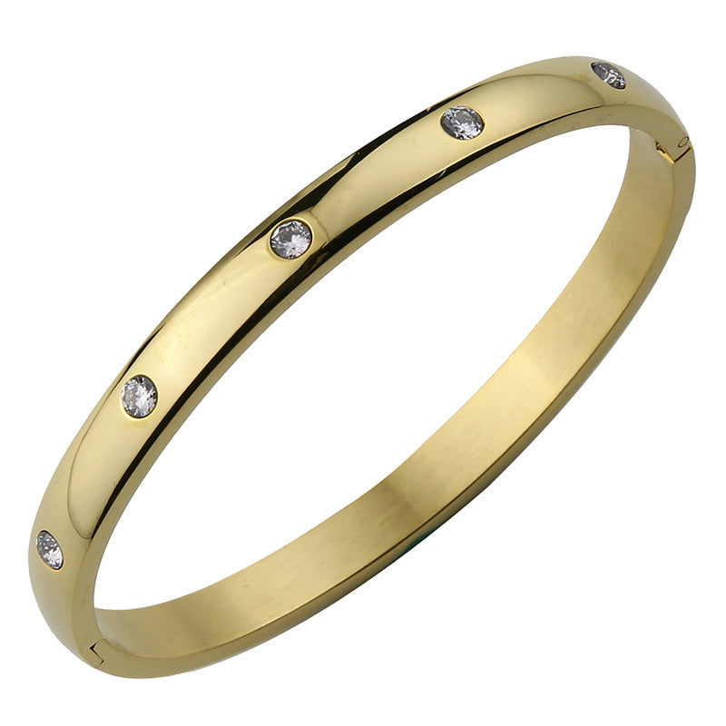 Luxury Brand Love Bracelets & Bangles for Women Stainless Steel Bangle Jewelry Crystal Bracelet Nail Screw Cuff Pulseira