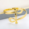 Egyptian Double Cross Bangle Bracelet for Women Stainless Steel Ankh Life Symbol Bracelets Bangles Vintage Couple Jewerly BFF