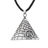 Egyptian Spiral Valknut Slavic Necklace For Women Men Pendant Scandinavian Ravens Freemasonry Amulet Runes Necklaces