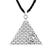 Egyptian Spiral Valknut Slavic Necklace For Women Men Pendant Scandinavian Ravens Freemasonry Amulet Runes Necklaces