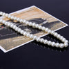 Elegant Ivory White Glass Imitation Freshwater Pearl Necklaces For Women Jewerly