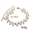 Elegant Pearl Choker Necklace Collar Necklaces Women Wedding Party Clavicle Chain  Necklace Jewelry