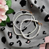 Elegant White Imitation Pearl Choker Necklace Big Round Pearl Wedding Necklace for Women Charm Jewelry