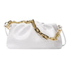 Elegant Women Chain Bag Leather Shoulder Handbags Female Clutch Evening Party Purse Women Cloud Underarm shoulder bag Totes