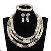 Elegant Women Coral Costume Bridal Jewelry Set 26 inches Real Coral Beads Necklace Set for African Traditional Wedding CNR164