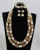 Elegant Women Coral Costume Bridal Jewelry Set 26 inches Real Coral Beads Necklace Set for African Traditional Wedding CNR164