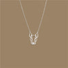 Elfin 2020 Hollow Bull Terrier Necklace Gold Color Silver Color Dog Jewellery Blslterrier Pendant Necklace Women Steampunk