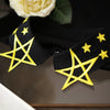 Embroidered Star Necklace Vest Blouse Fake Collar color embroidery necklace vest shirt fake collar