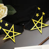 Embroidered Star Necklace Vest Blouse Fake Collar color embroidery necklace vest shirt fake collar