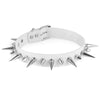 Emo Spike Choker Punk Collar Goth Necklace Vegan Leather Belt Chocker  Accessories Harajuku Gothic  Jewelry Halloween