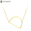 Letter Necklaces Alphabet Initial Pendants Necklace Gold Color Stainless Steel Choker Necklace for Women Jewelry