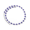 Enamel Blue Evil Eye Necklace For Women Stainless Steel Gold Color Necklaces 2023 Trend Couple Aesthetic Jewelry collares mujer