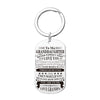 Engraved Black Stainless Steel Necklace To My Grandson Big Metal Tags Pendants Necklaces Love Gifts From Grandma Grandpa