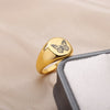 Engraved Butterfly Rings for Women Stainless Steel Wide Chunky Finger Ring 2023 Trend Couple Wedding Aesthetic Jewerly anillos