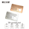 Engraved   Card For Wallet  I love You Mom Mother's Day Gift Stainless Steel  85*54MM