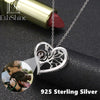 EthShine Custom Projection Photo Necklace Personalized Pet Photo Pendant Projection Chain Women Memorial Christmas Jewelry Gifts
