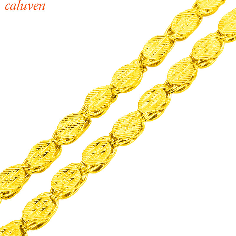 Ethiopian Jewelry Thick Chain Necklaces Gold Color Africa Eritrea Habesha Chunky Chain/Dubai/Arab for Men Gift