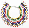 Ethnic Bohemian Big Tribal Statement Bib Full Resin Beads Necklace Female Collar Shoulder Chain Women collares African Jewelry