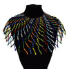 Ethnic Boho Multilayer Exaggeration Bib Necklaces Wide Choker Necklaces & Pendants Women Statement Maxi Party African Jewelry