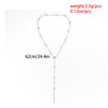 Ethnic Handmade Beaded Necklace Multilayer Imitation Pearl Choker Necklace Women Geometric Alloy Clavicle Cahin Jewelry