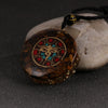Ethnic Nepal Bead Chip Tiger Eye Stone Orgone Pendant Necklace Energy Orgonite Necklaces For Men Women Tibetan Amulet Jewelry