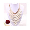 Europe & America Exaggerated Pearl Necklace AliExpress Source Fake Collar Short Necklace