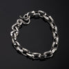 Europe, America, Japan, South Korea, Thai silver, personality, wild and simple, men's and women's bracelet  .