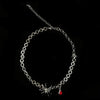 Europe and America Trendy Necklace For Women Spider Pendant Gothic Black Gold Tone Clavicle Chain Female Personality Jewelry