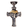 Europe and the United States Explosive Alloy Jesus Cross Men's Christian Pendant Retro Metal Necklace Jewelry