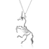 European And American Jewelry Bone Unicorn Clavicle Chain Sweater Necklace