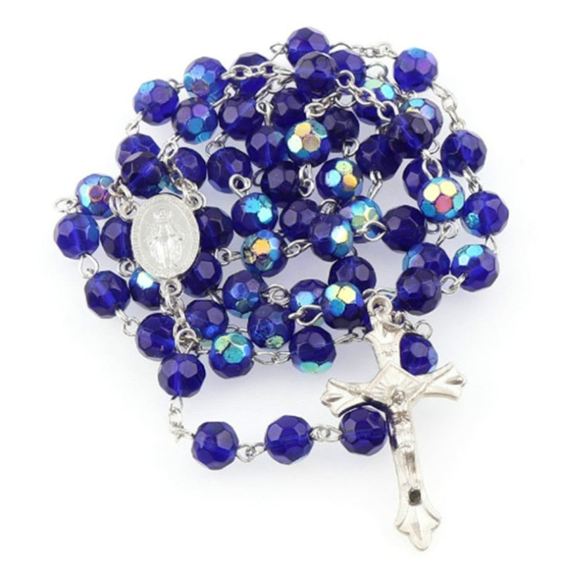 European And American Jerusalem Cross Necklace Creative Catholic Prayer Religious Cross Amulet Necklace Lucky Lady Necklace