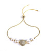 European New Fashion Pearl Bracelet for Women Jewelry Italian Wedding Anniversary Exquisite Gift Jewelry Accessories
