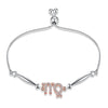 European S925 Silver Bracelet for woman Romantic Twelve constellations Adjustable length Hand Decorate girl friend gift jewelry