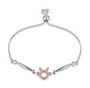 European S925 Silver Bracelet for woman Romantic Twelve constellations Adjustable length Hand Decorate girl friend gift jewelry