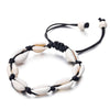 European and American Shell Necklace with Alloy Natural Shell Hand-Knotted Necklace for Female Party Gifts