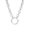 European and American Selling Jewelry Accessories Female Creative Simple Circle Chain Necklace Girls Punk Choker Necklaces