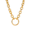 European and American Selling Jewelry Accessories Female Creative Simple Circle Chain Necklace Girls Punk Choker Necklaces
