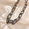 European and American style necklace iron chain clavicle chain fashionable street style personality necklace Hong Kong style