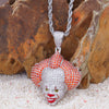 Evil Clown Back To Soul Mask Necklace for Ladies Punk Hip Hop Party Club Jewelry Accessories 2022 Necklace Trend