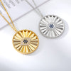 Evil Eye Necklace For Women Men Gold Color Blue CZ Pendant Necklaces Charm Goth Crystal Jewelry Birthday Gift collier femme