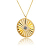 Evil Eye Necklace For Women Men Gold Color Blue CZ Pendant Necklaces Charm Goth Crystal Jewelry Birthday Gift collier femme