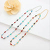 Evil Eyes Multilayer Necklaces For Women Bohemian Vintage Devil Sweater Chain Necklaces Choker Beads Party Jewelry